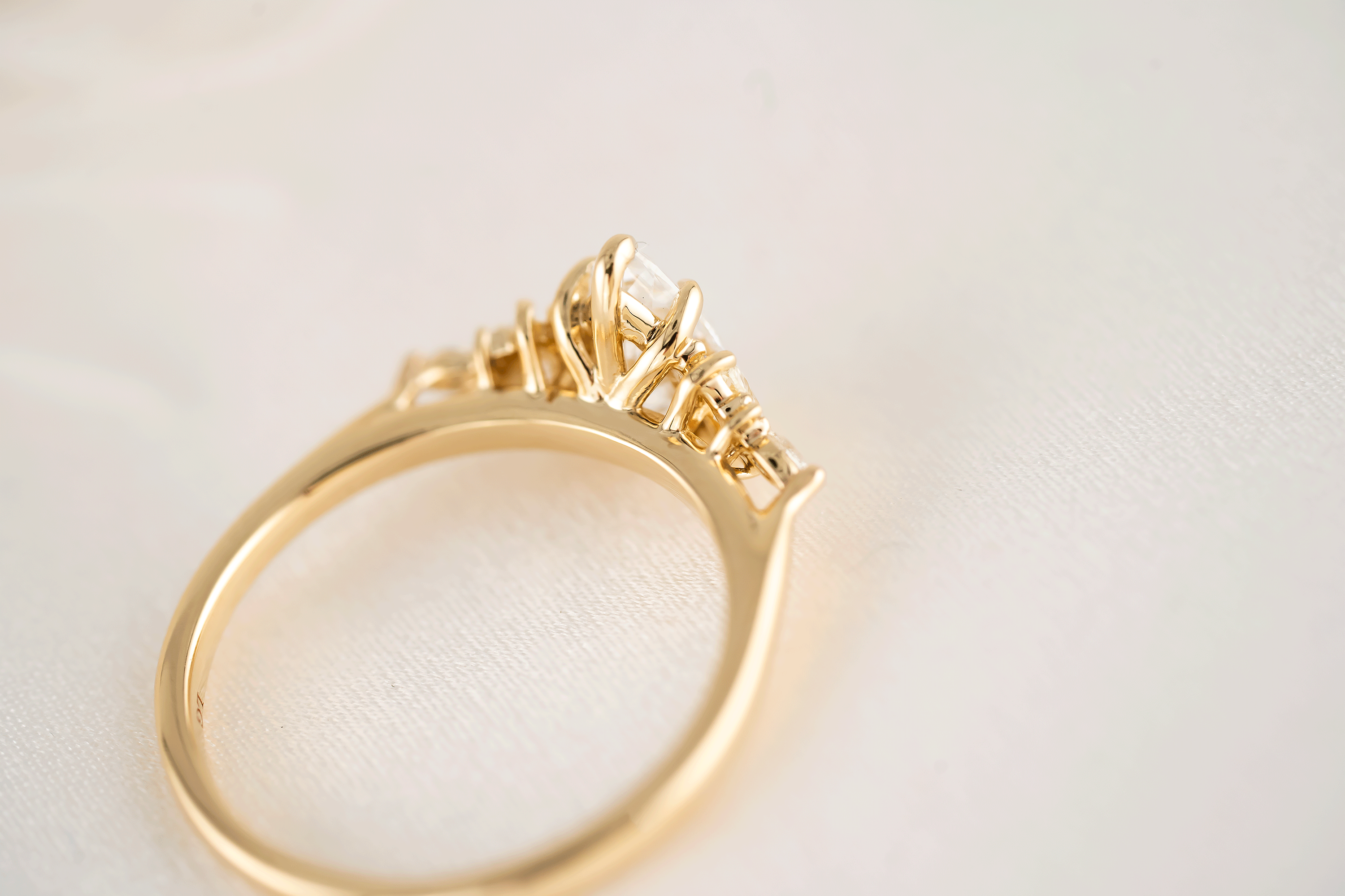 The Maeve Ring | Pear Diamond | Ready to Ship - Lavender Creek Gems