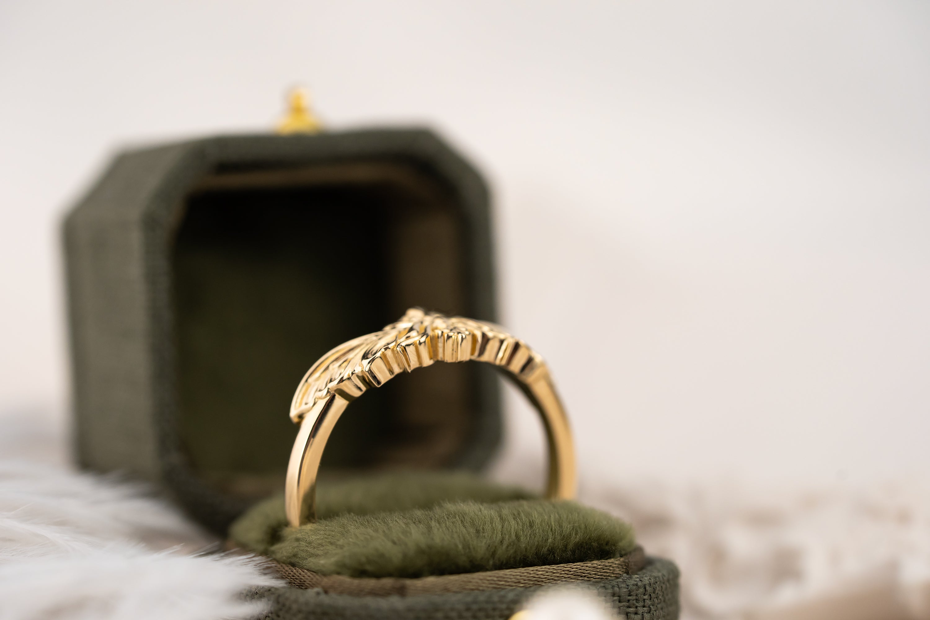 The Lunaria Ring - Lavender Creek Gems