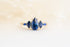 The Maeve 1.1 CT Pear Blue Sapphire Ring - Lavender Creek Gems