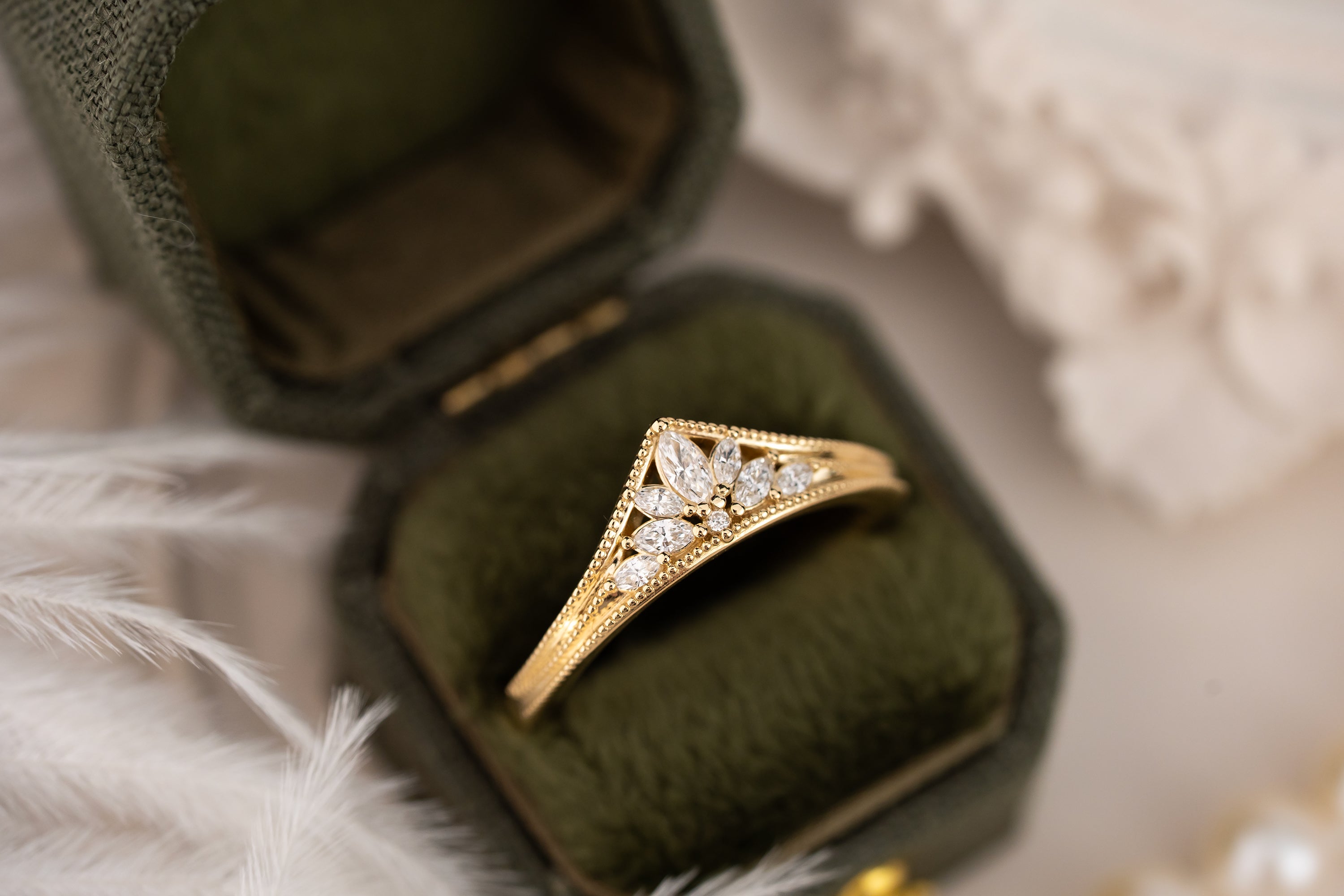 The Mini Coronet Ring - Lavender Creek Gems