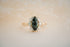 The Eleanor 1.46 CT Marquise Green Sapphire Ring - Lavender Creek Gems