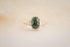 The Sura 2.22 CT Oval Forest Green Sapphire Ring - Lavender Creek Gems