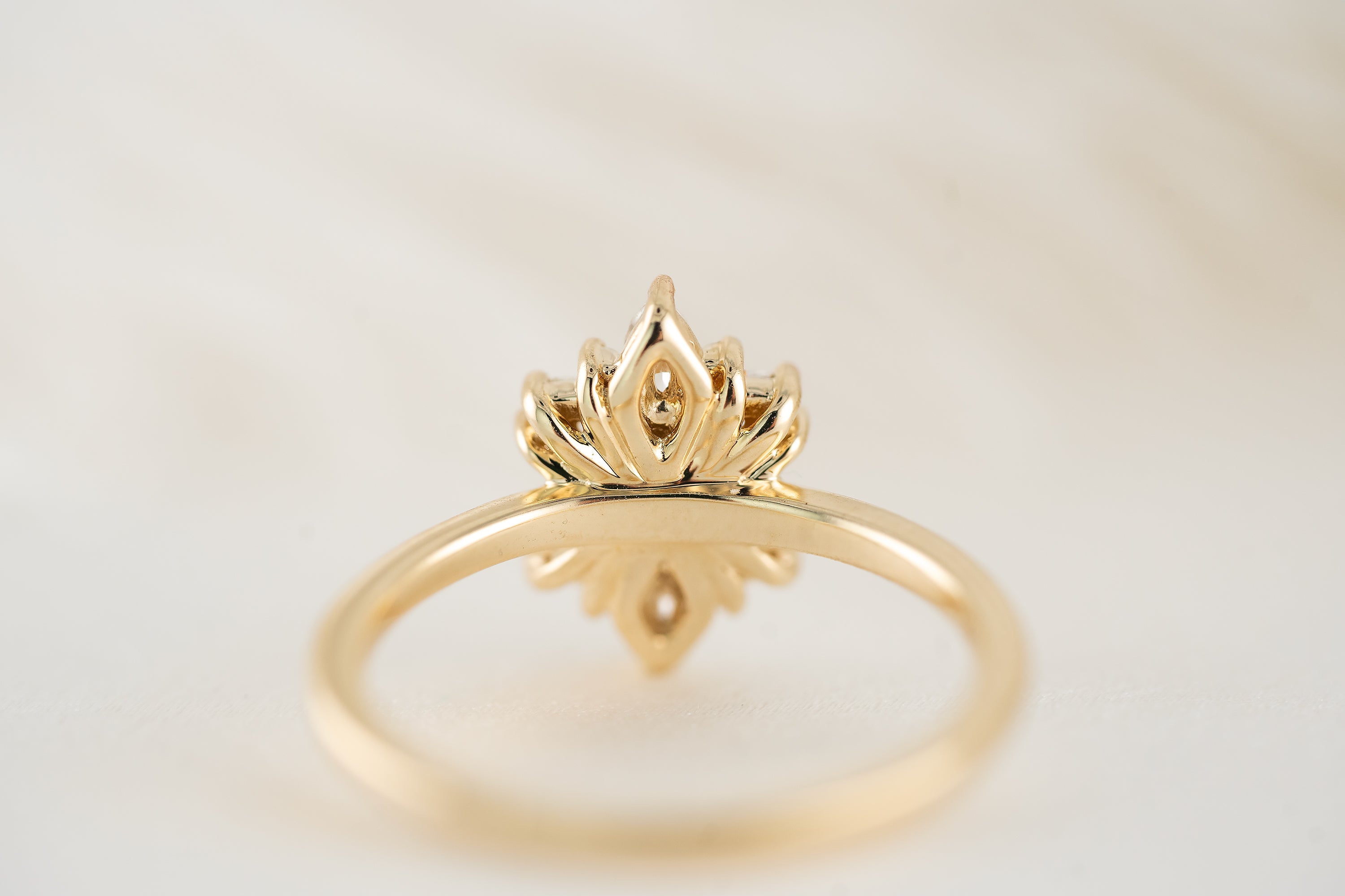 The Amaryllis Ring | Diamond - Lavender Creek Gems