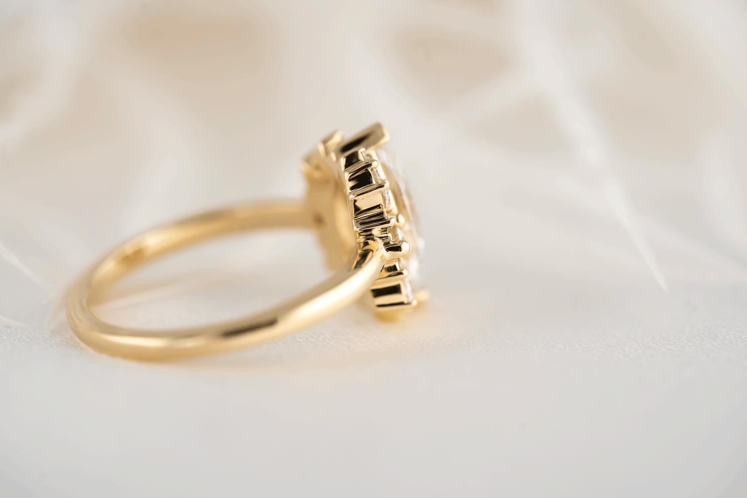The Eleanor Ring | 1.5 CT Marquise Diamond | Ready to Ship - Lavender Creek Gems
