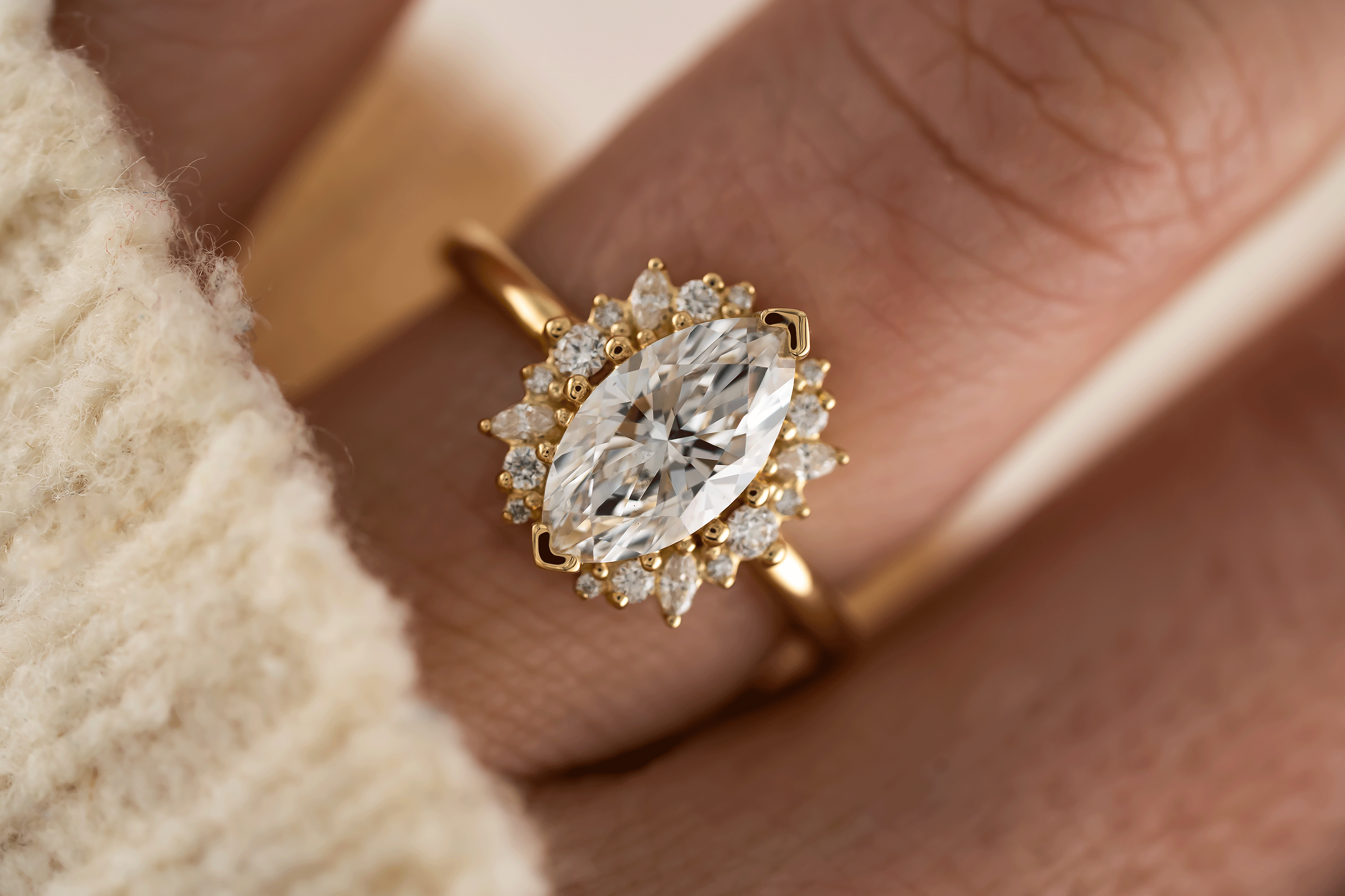 The Eleanor Ring | Diamond - Lavender Creek Gems
