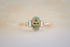 The Sura 1.02 CT Oval Montana Parti Sapphire Ring - Lavender Creek Gems
