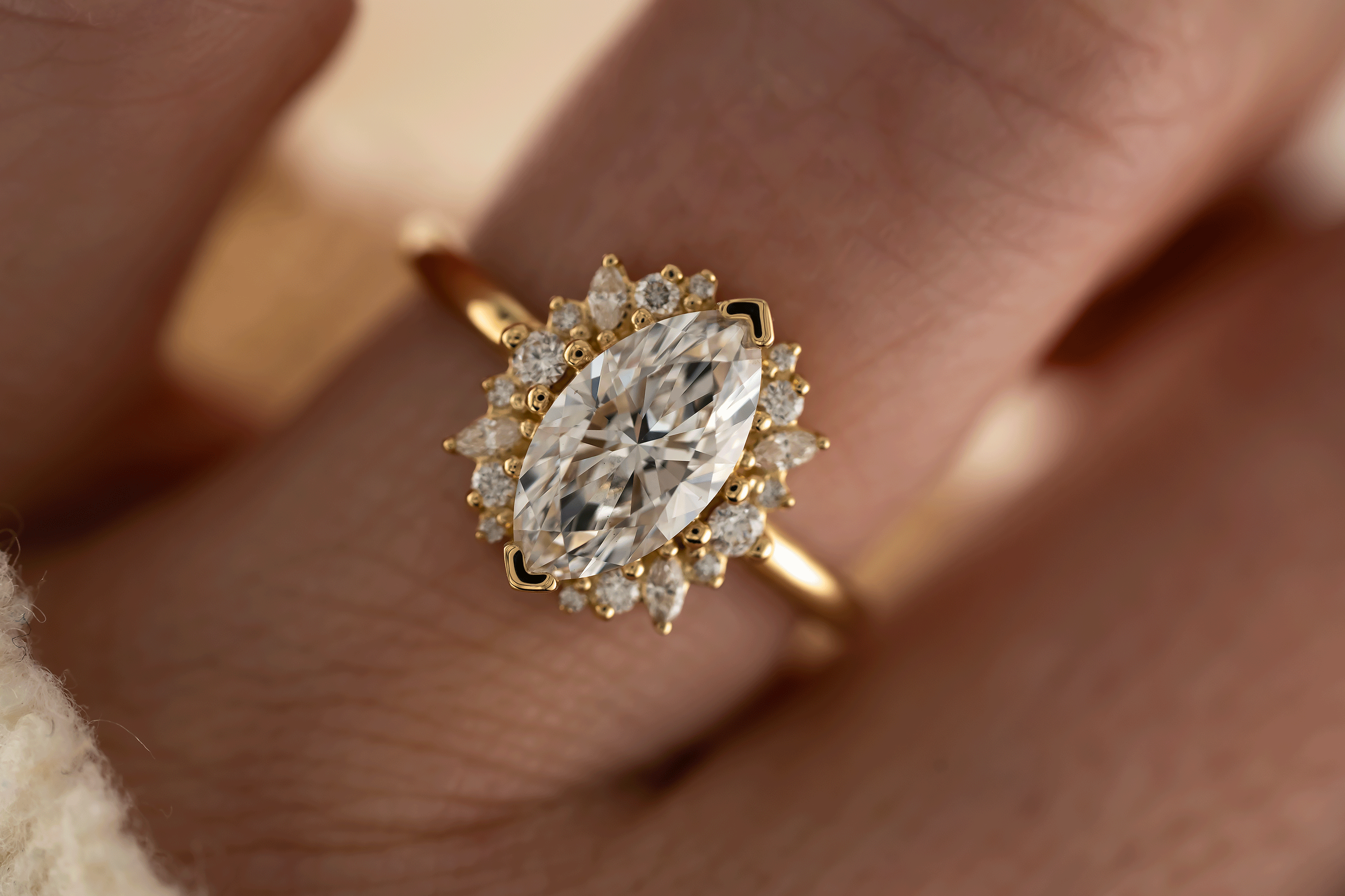 The Eleanor Ring | Diamond - Lavender Creek Gems
