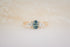 The Maeve 0.87 CT Oval Montana Blue Sapphire Ring - Lavender Creek Gems