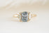 The Maren Ring | 1.84 CT Steel Gray/Blue Radiant Sapphire - Lavender Creek Gems