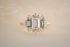 The Marial 1.29 CT Diamond + Montana Sapphire Ring - Lavender Creek Gems