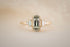 The Sura 2.03 CT Antique Cushion Mint Green Sapphire Ring - Lavender Creek Gems