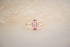 The Mira 0.74 CT Pink Baguette Sapphire Ring - Lavender Creek Gems