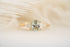 The Maeve Ring  - 0.69 CT Oval Mint Blue Sapphire - Lavender Creek Gems