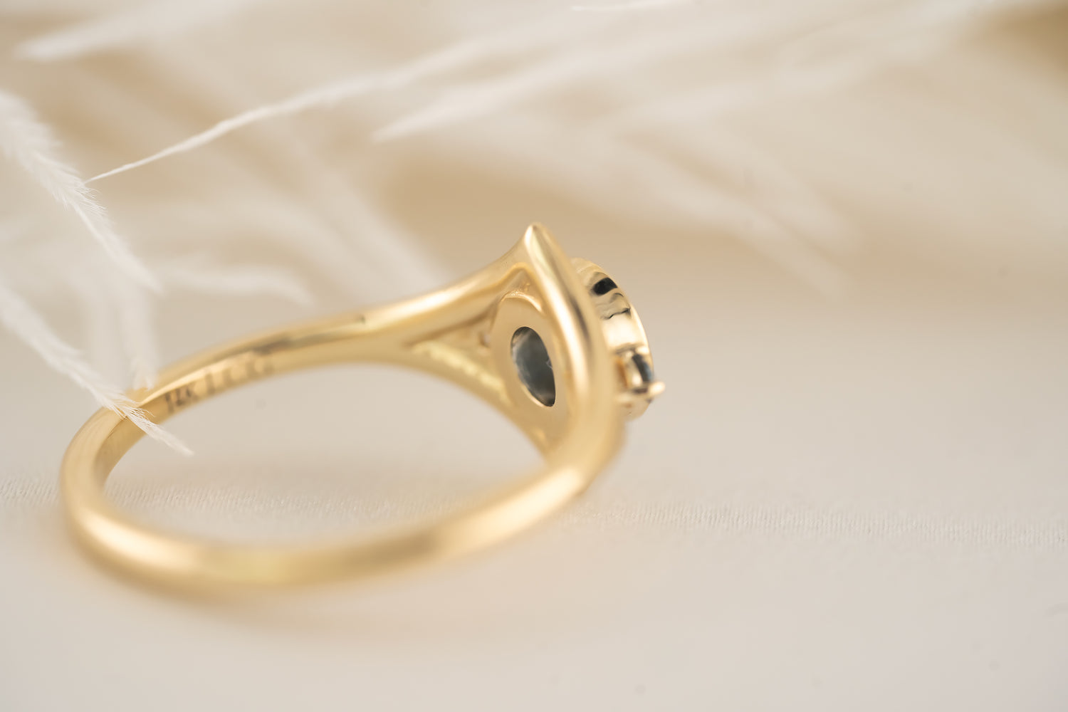 The Roxy Ring | Blue Montana Sapphire - Lavender Creek Gems
