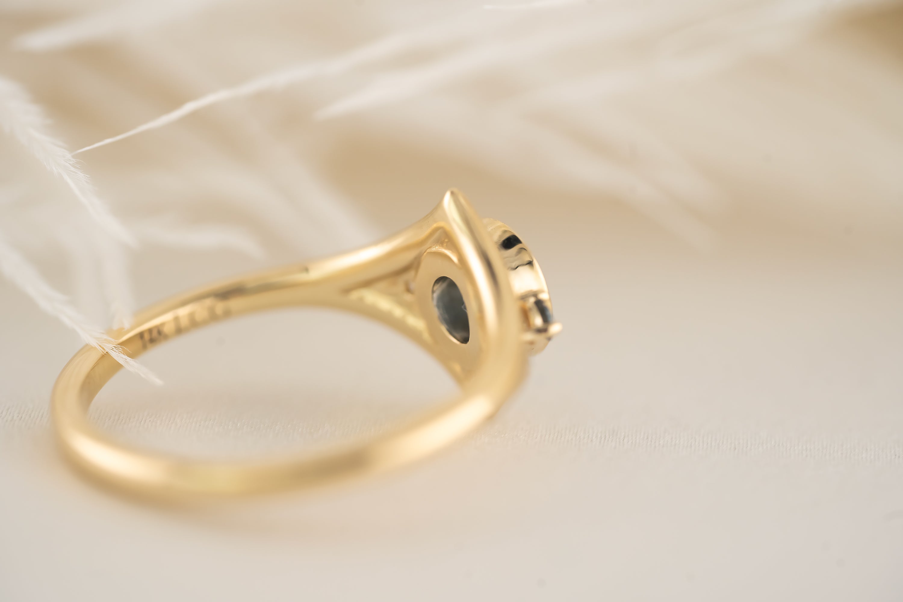 The Roxy Ring | Blue Montana Sapphire - Lavender Creek Gems