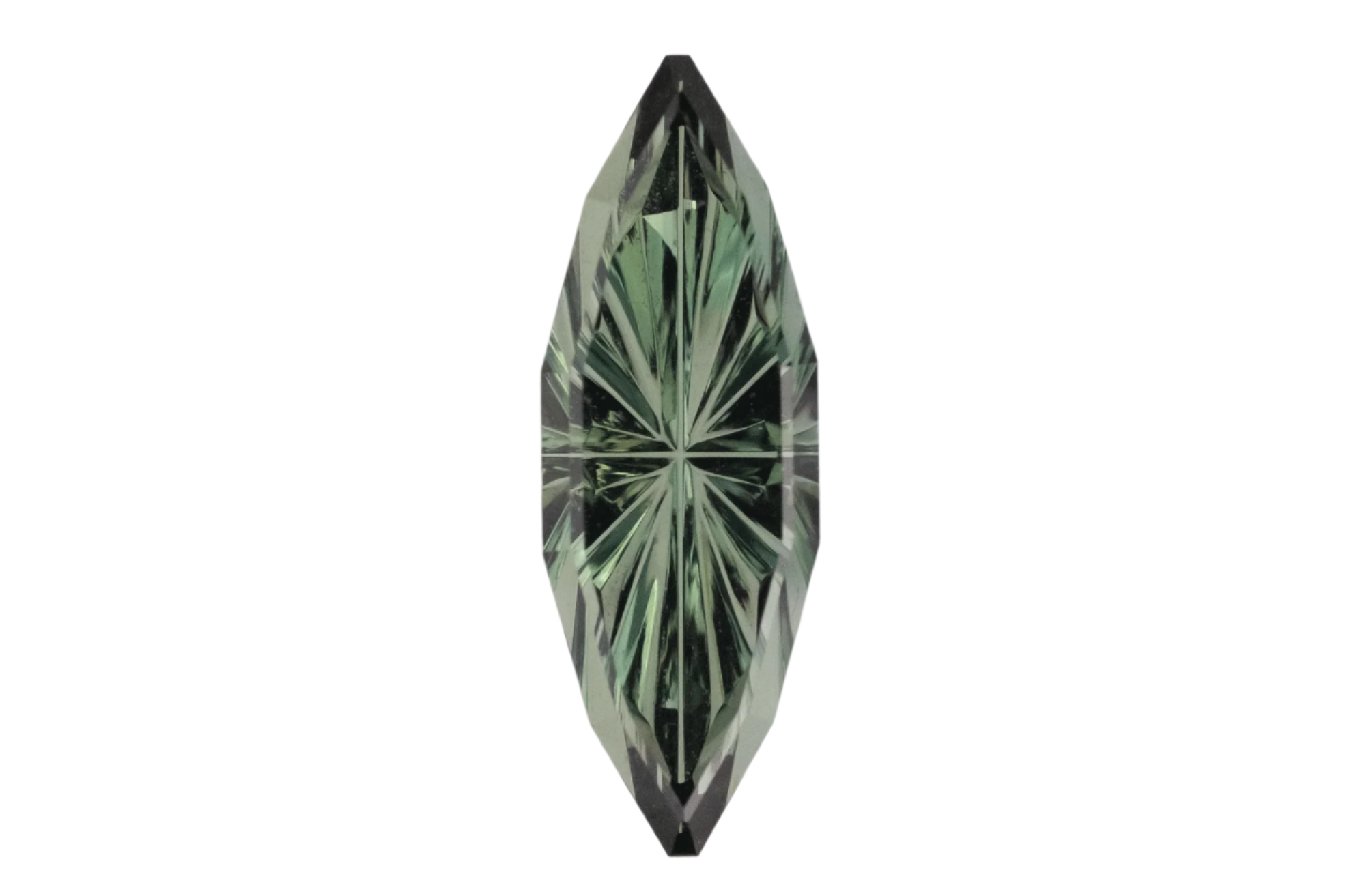 1.07 CT Marquise Starbrite™ Cut Teal Blue Australian Sapphire - Lavender Creek Gems