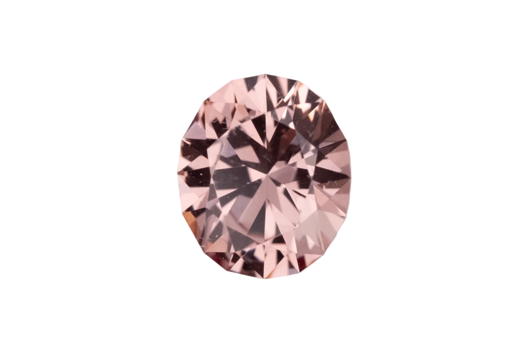 1.52 CT Oval Cut Pink Malaya Garnet - Lavender Creek Gems