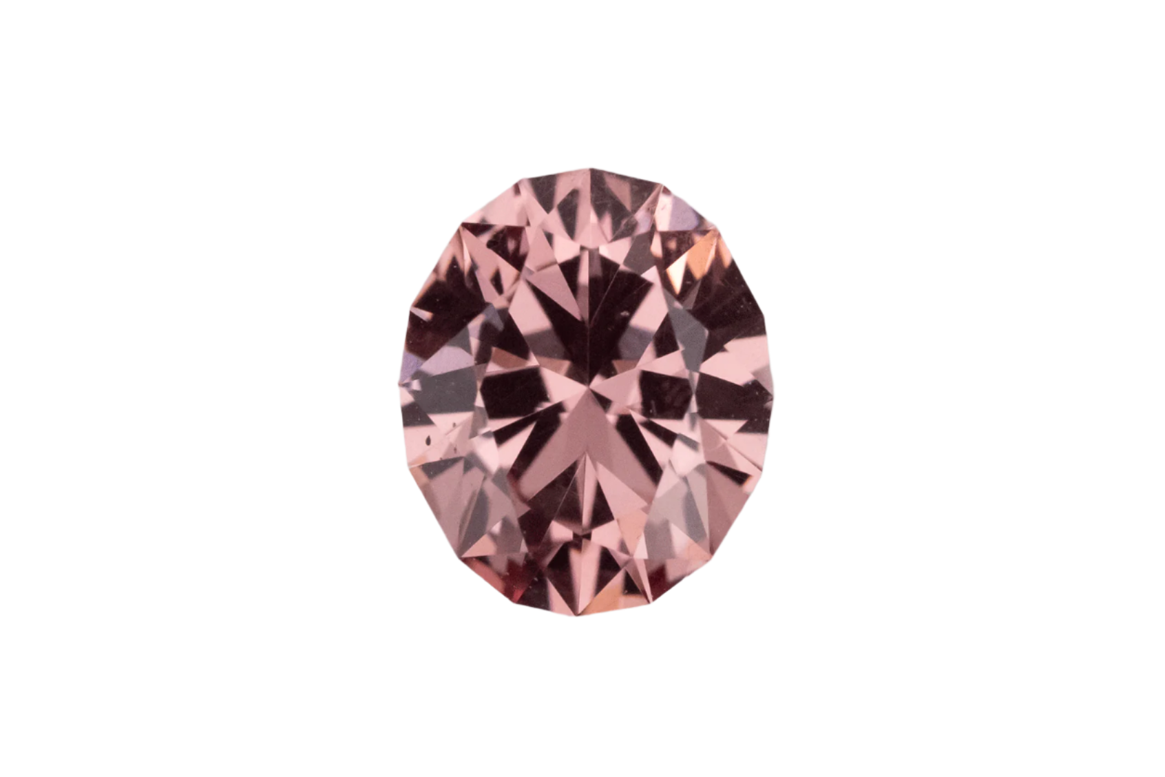 1.3 CT Oval Cut Pink Malaya Garnet - Lavender Creek Gems