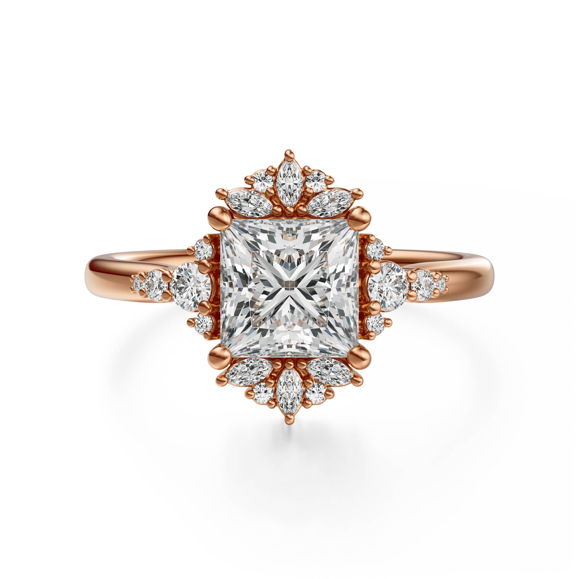 The Comtesse Ring | Setting Only - Lavender Creek Gems