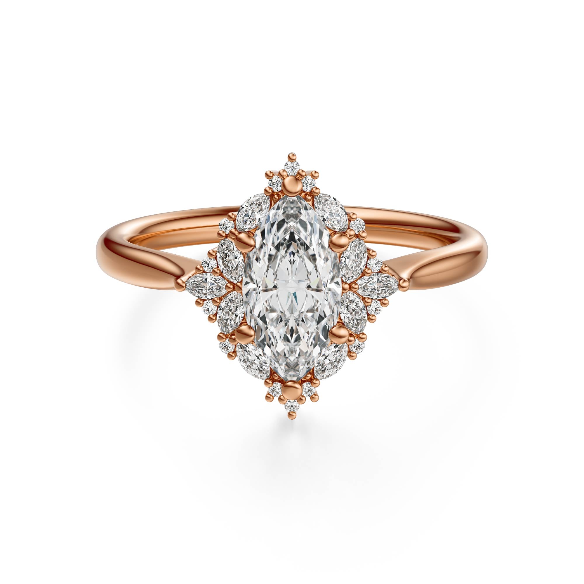 The Noemi Ring | Setting Only - Lavender Creek Gems