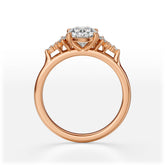 The Maeve Ring | Oval | Setting Only - Lavender Creek Gems