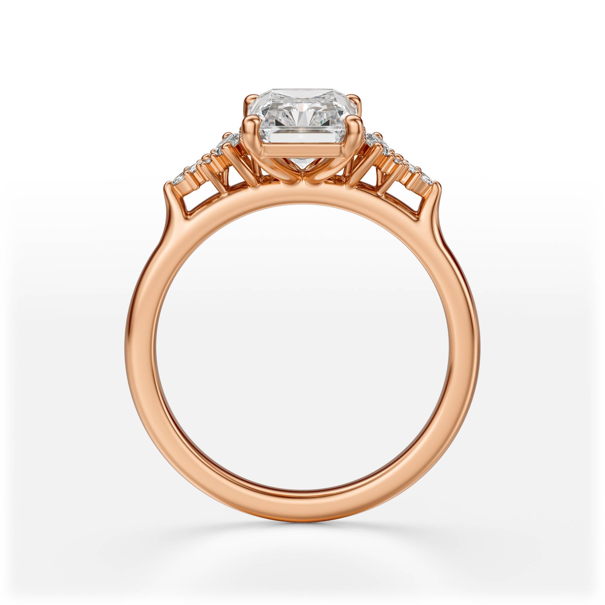 The Maeve Ring | Radiant | Setting Only