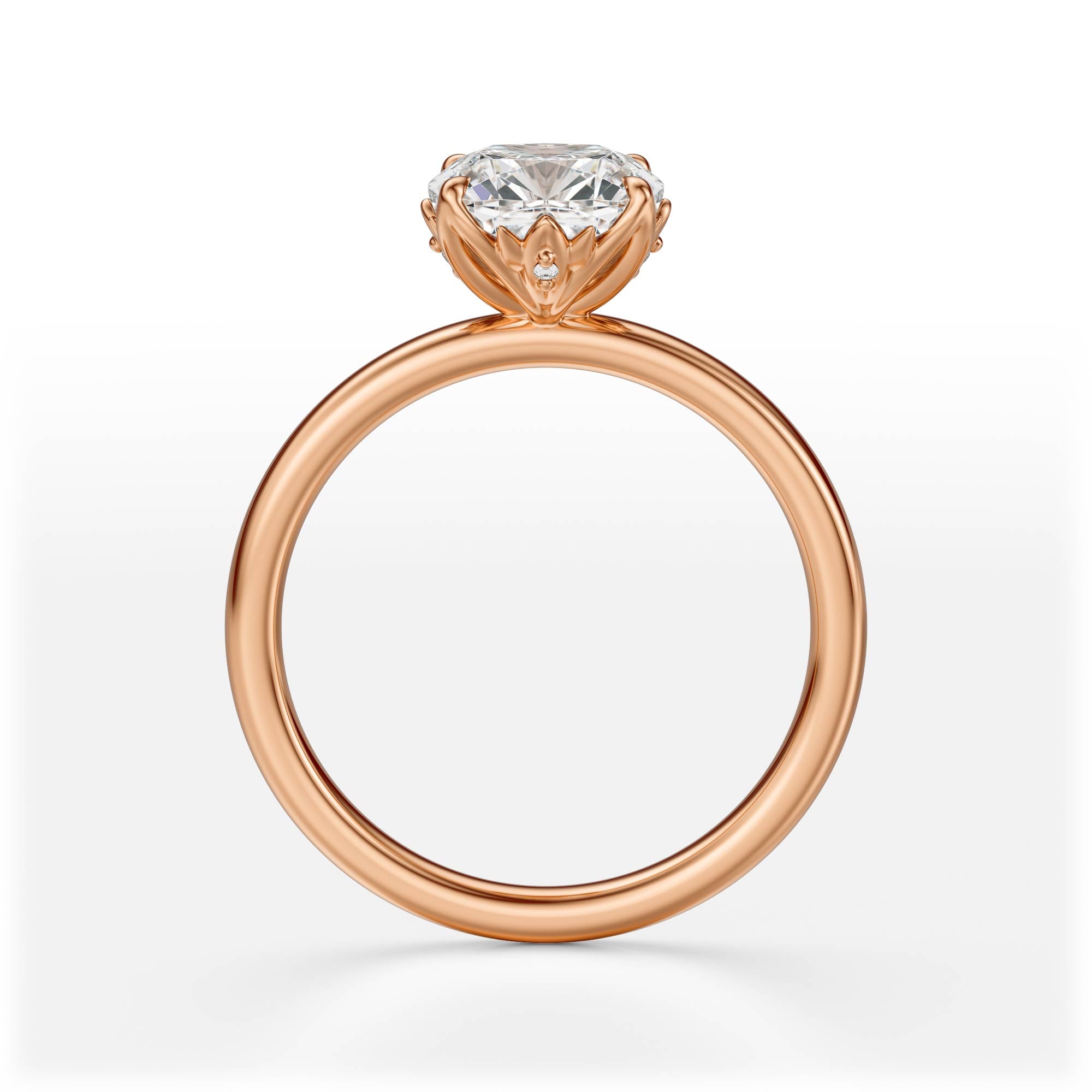 The Secret Garden Ring | Cushion | Setting Only