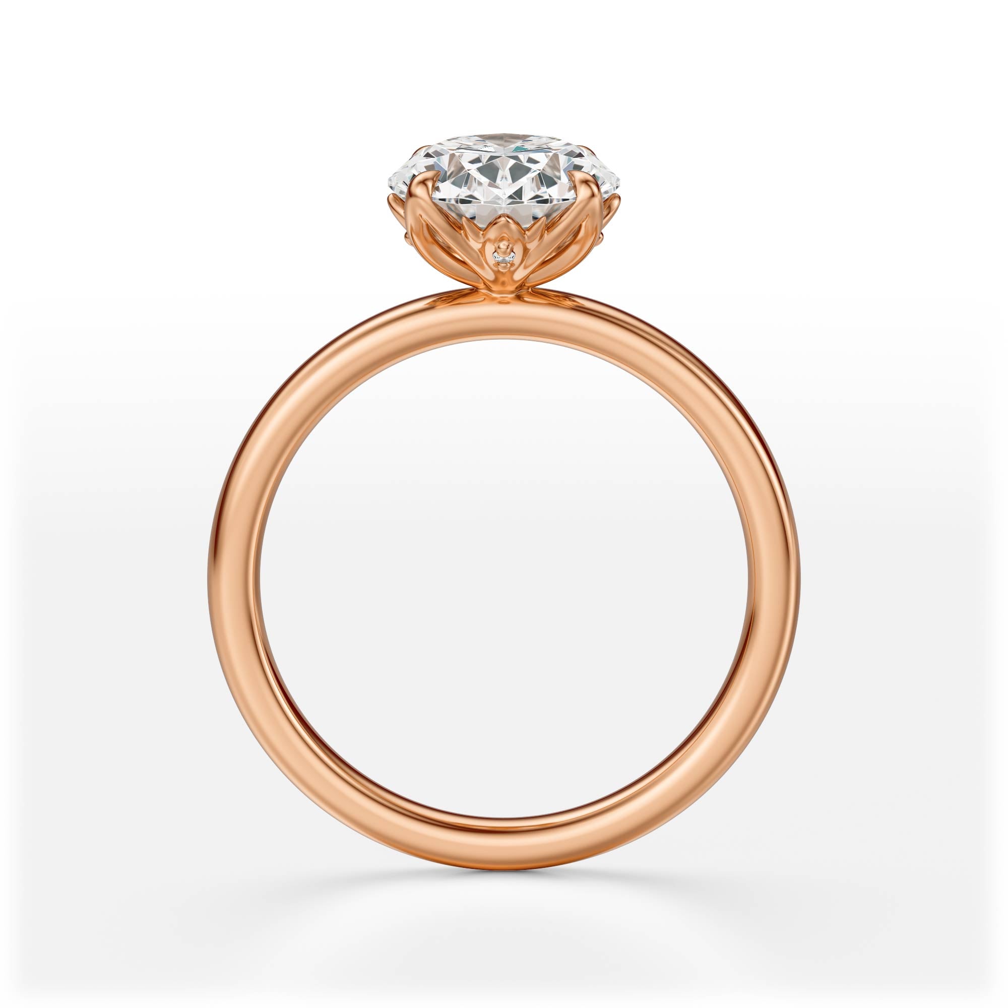 The Secret Garden Ring | Oval | Setting Only