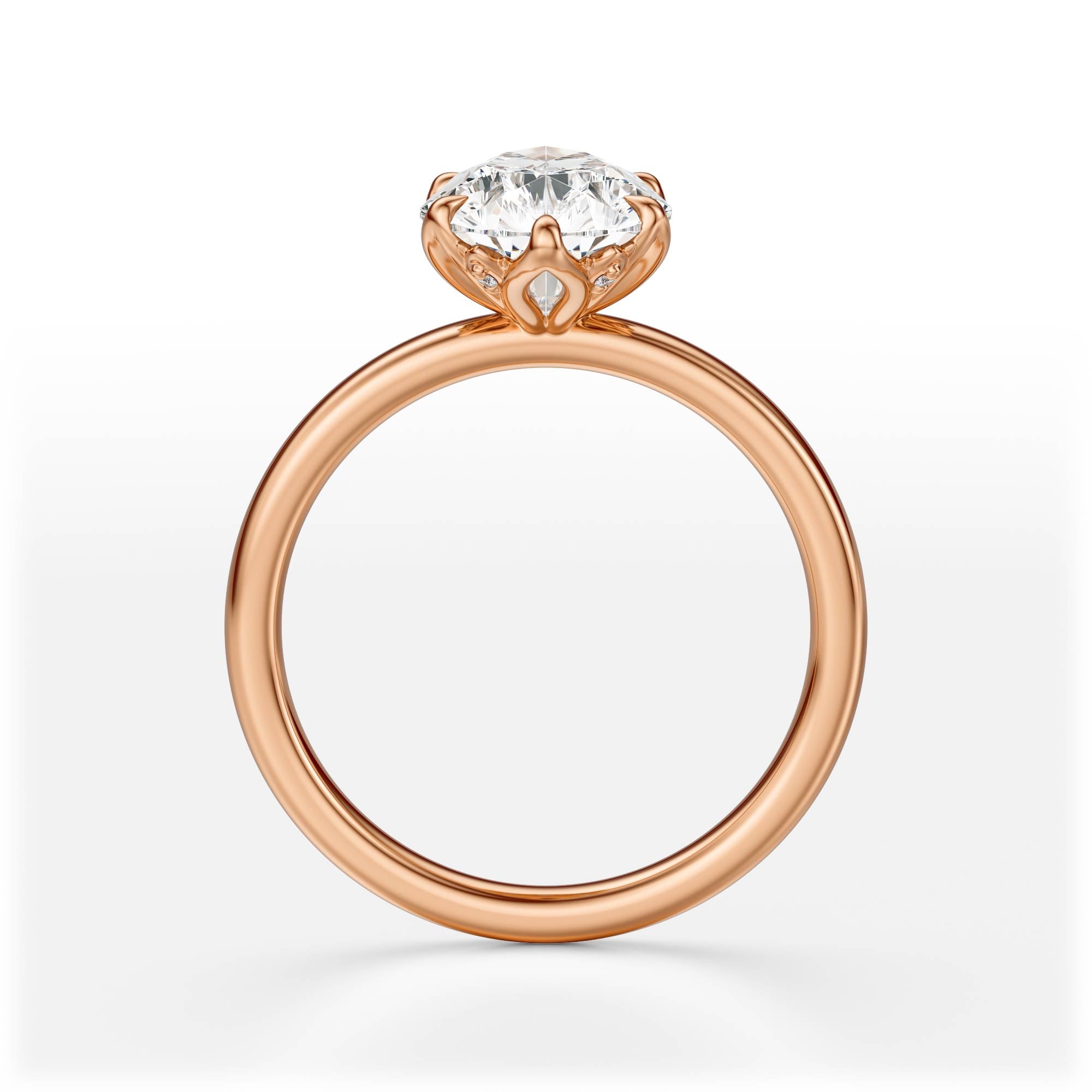 The Secret Garden Ring | Pear | Setting Only