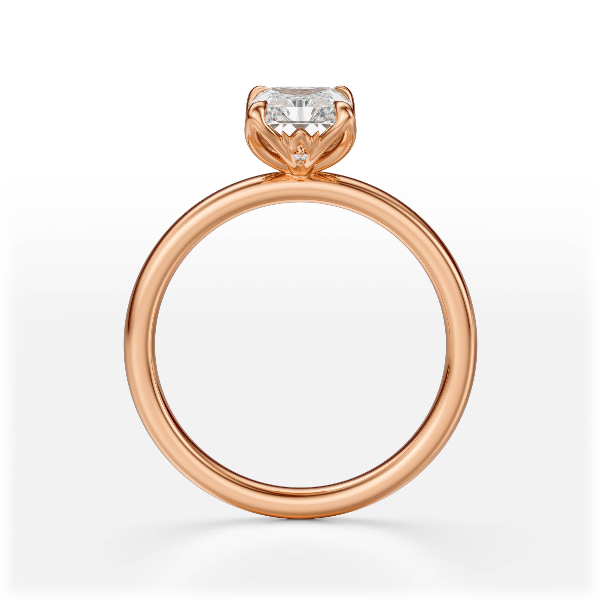 The Secret Garden Ring | Radiant | Setting Only