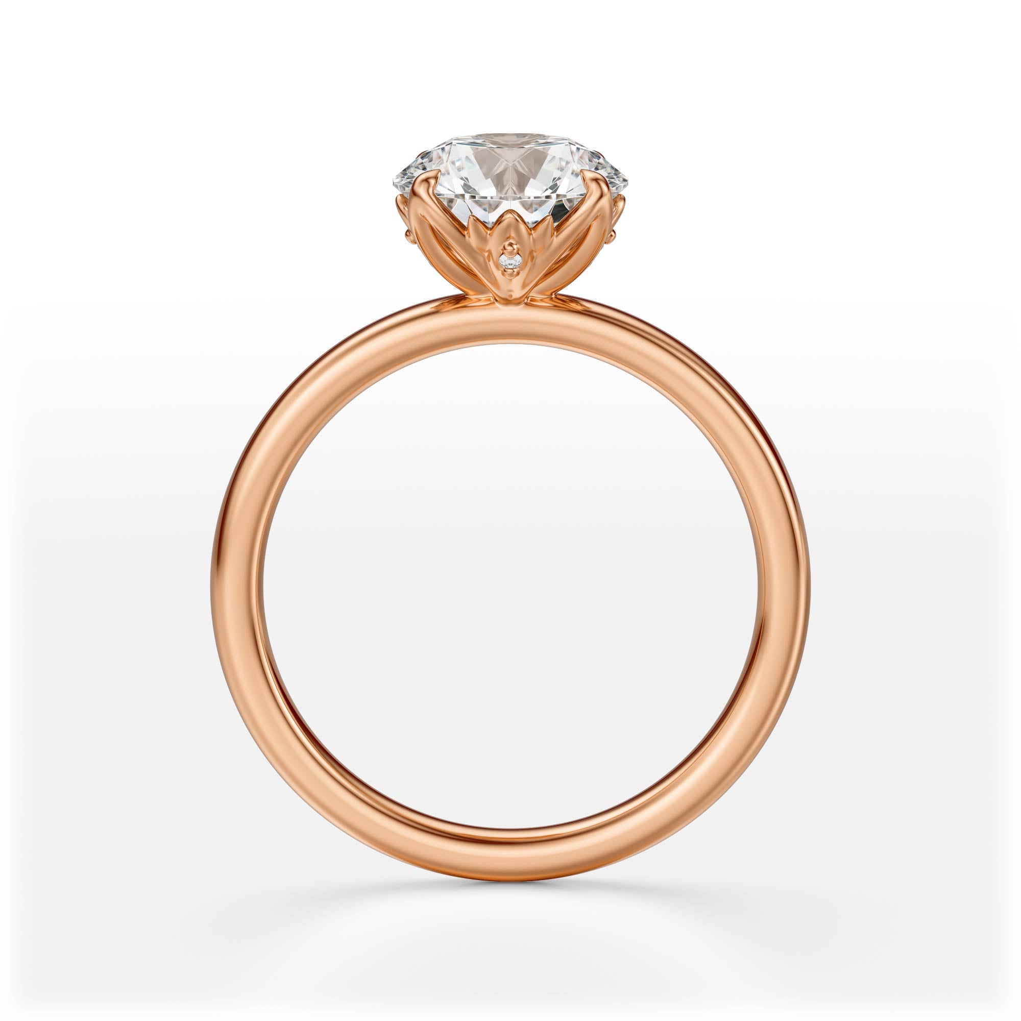 The Secret Garden Ring | Round | Setting Only