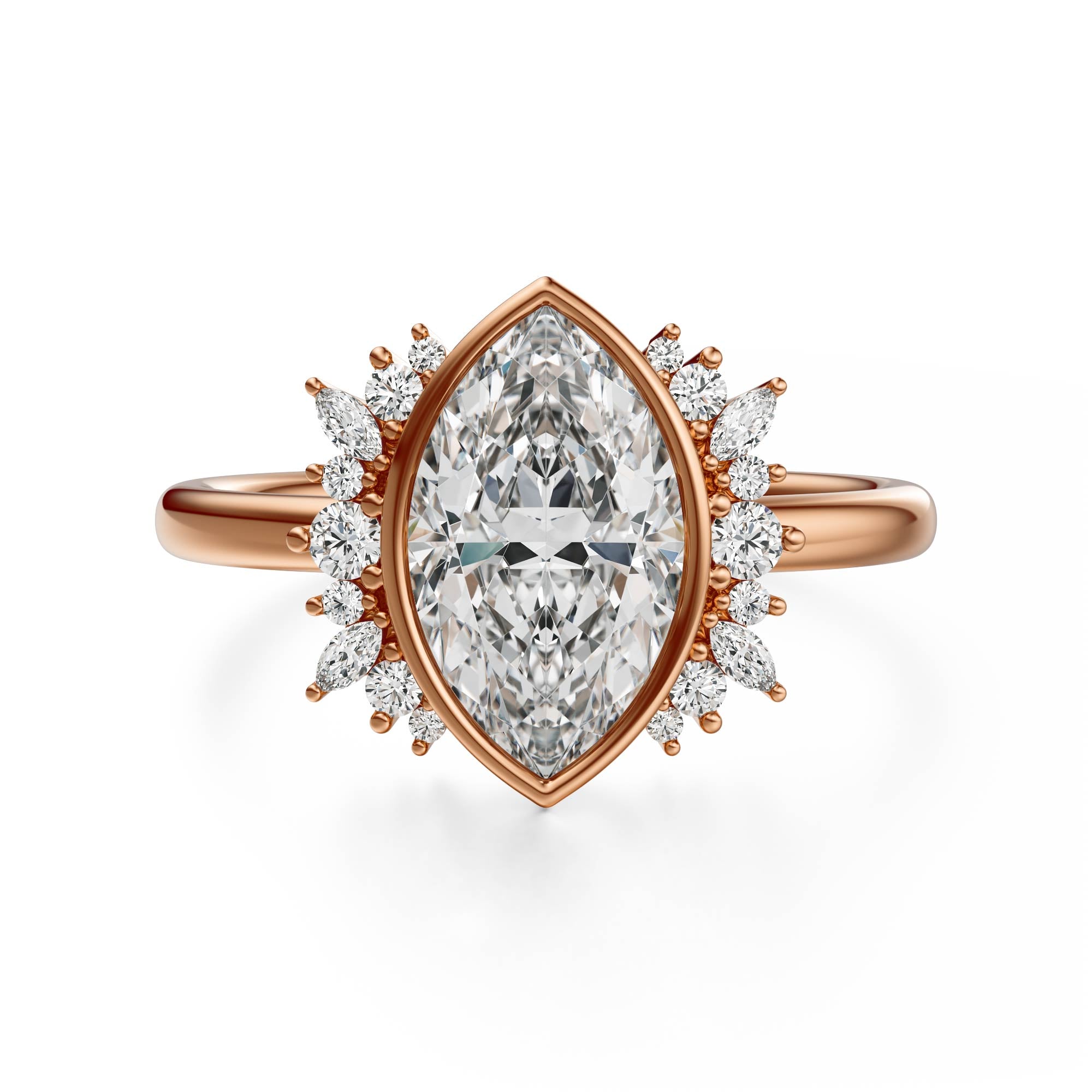 The Bezel Eleanor Ring