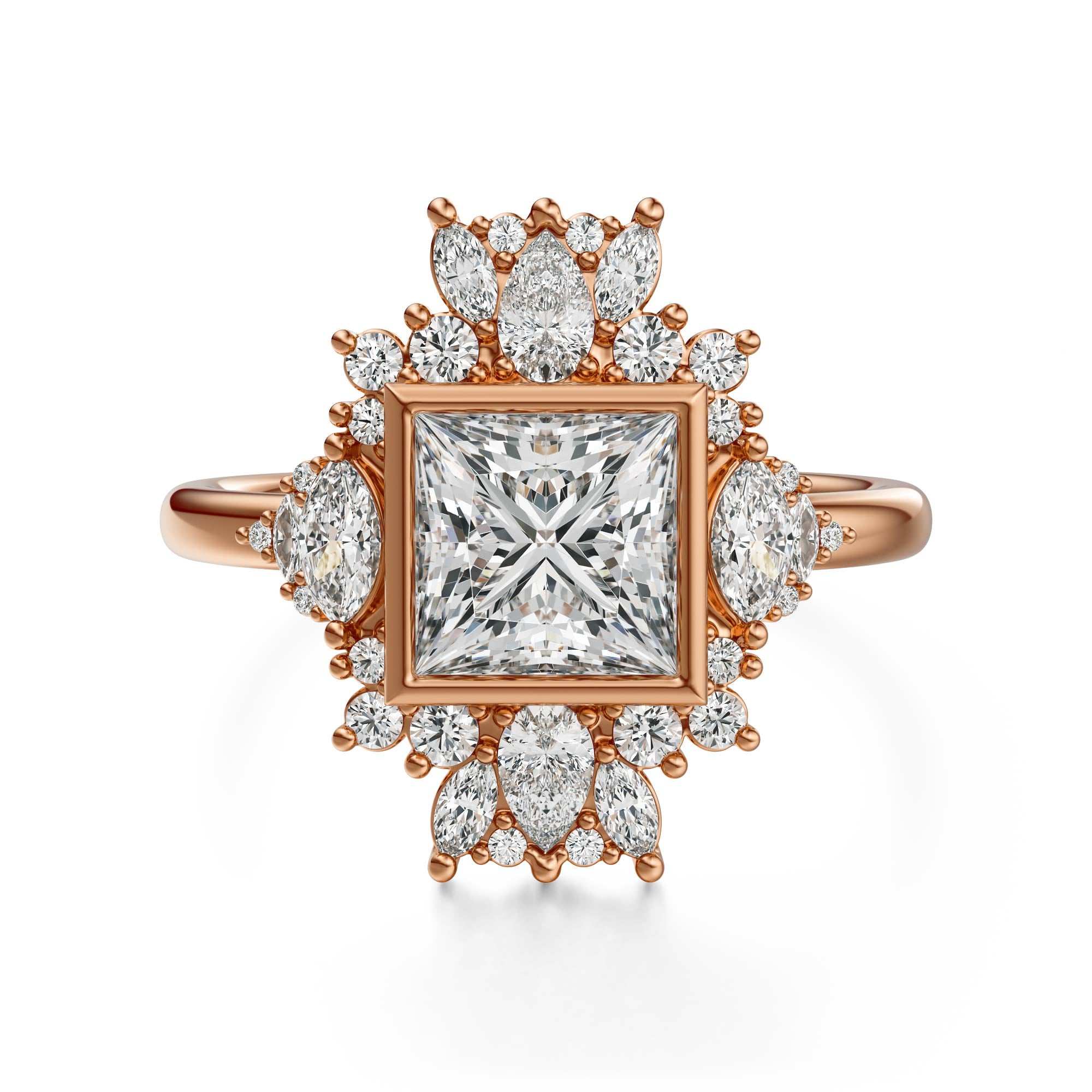 The Ethereal Ring | Princess | Setting Only