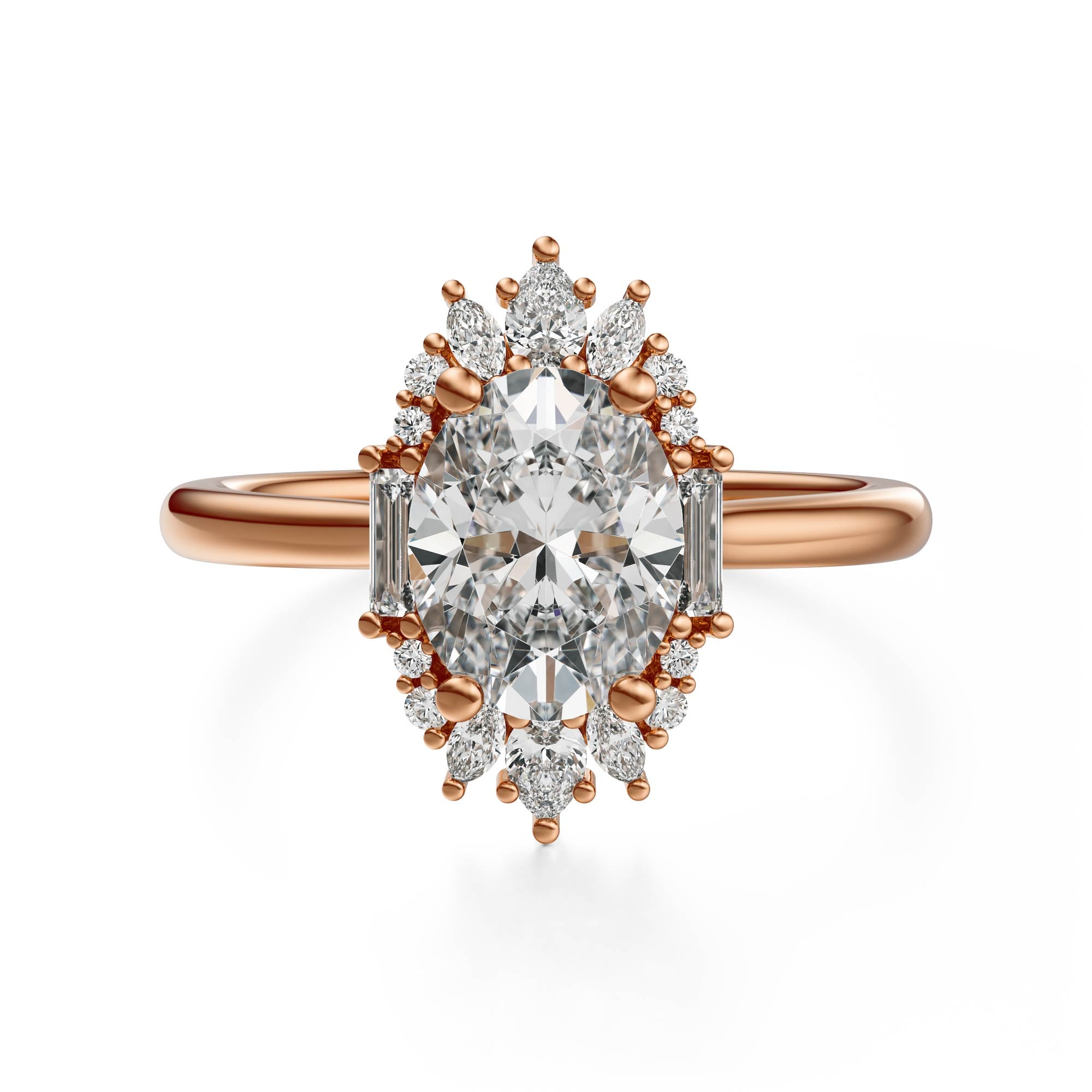 The Georgia Ring | Oval | Setting Only