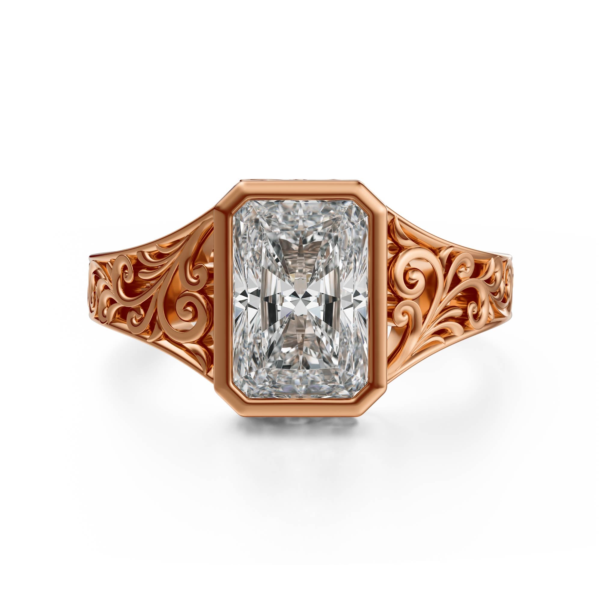 The Endearment Ring | Radiant - Lavender Creek Gems