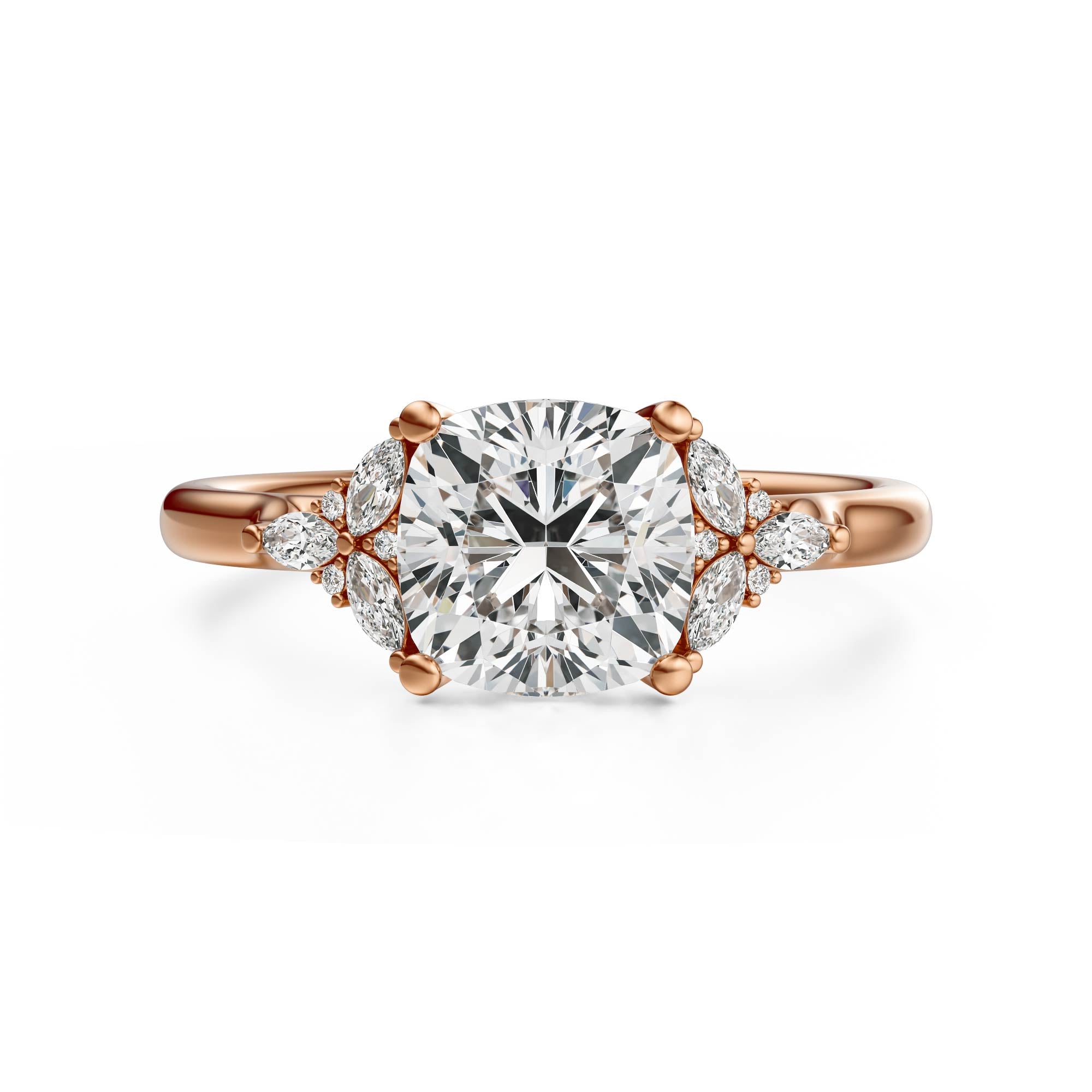 The Meadow Ring | Cushion - Lavender Creek Gems