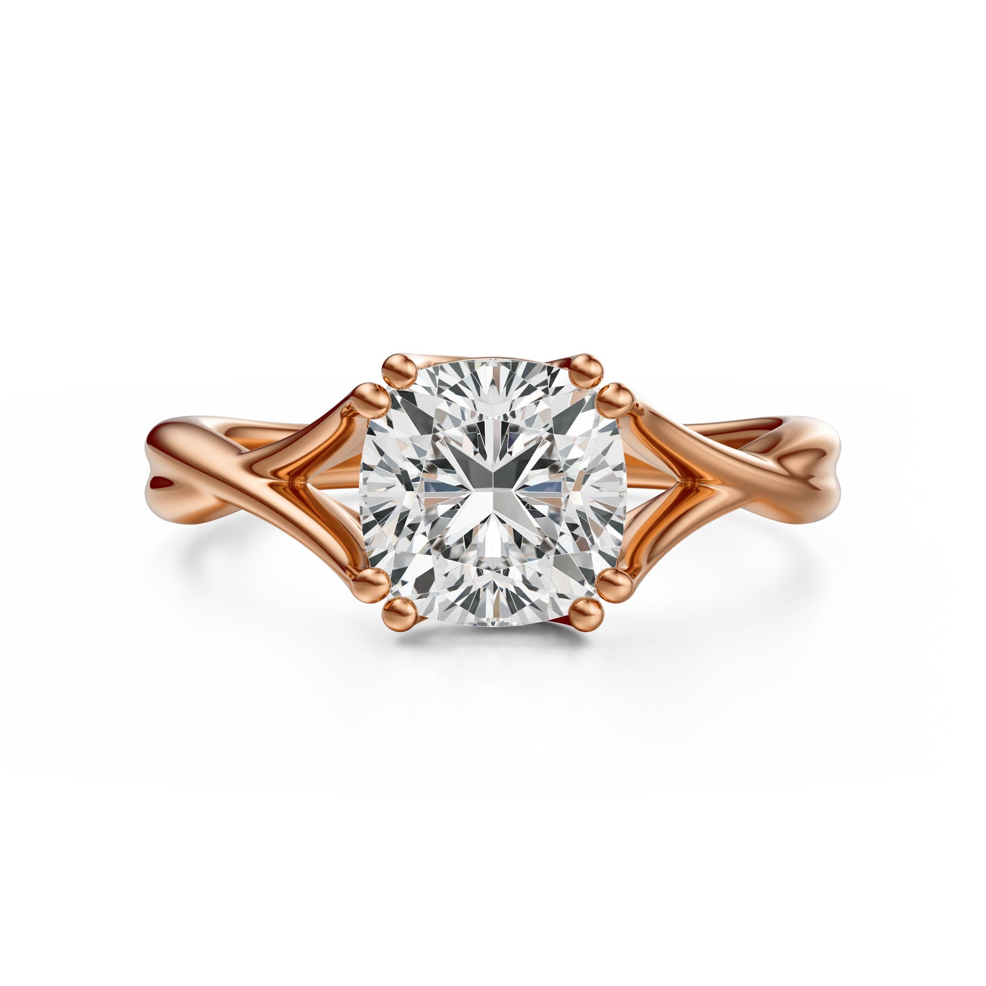 The Entwine Ring | Cushion - Lavender Creek Gems