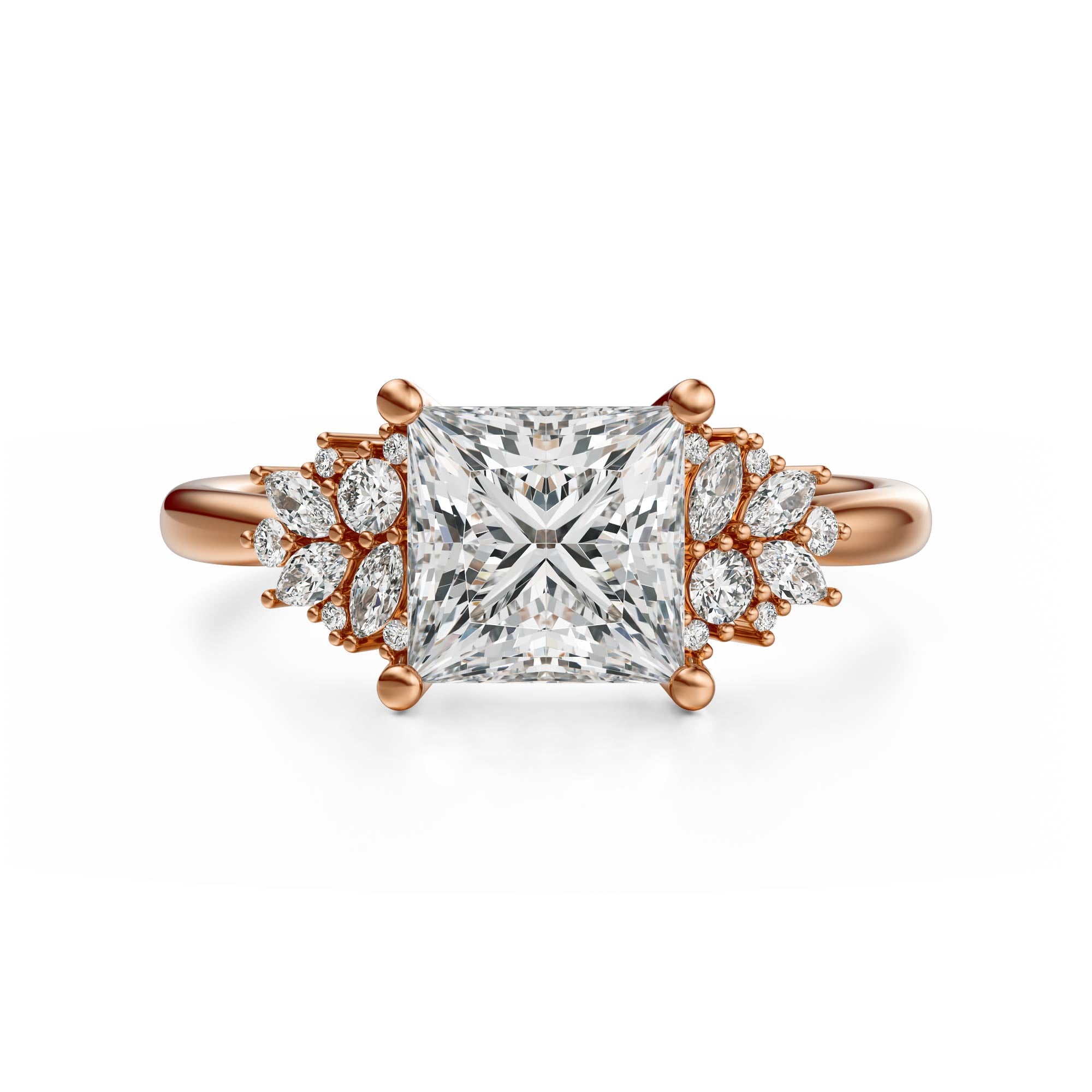 The Rosalie Ring | Princess | Setting Only