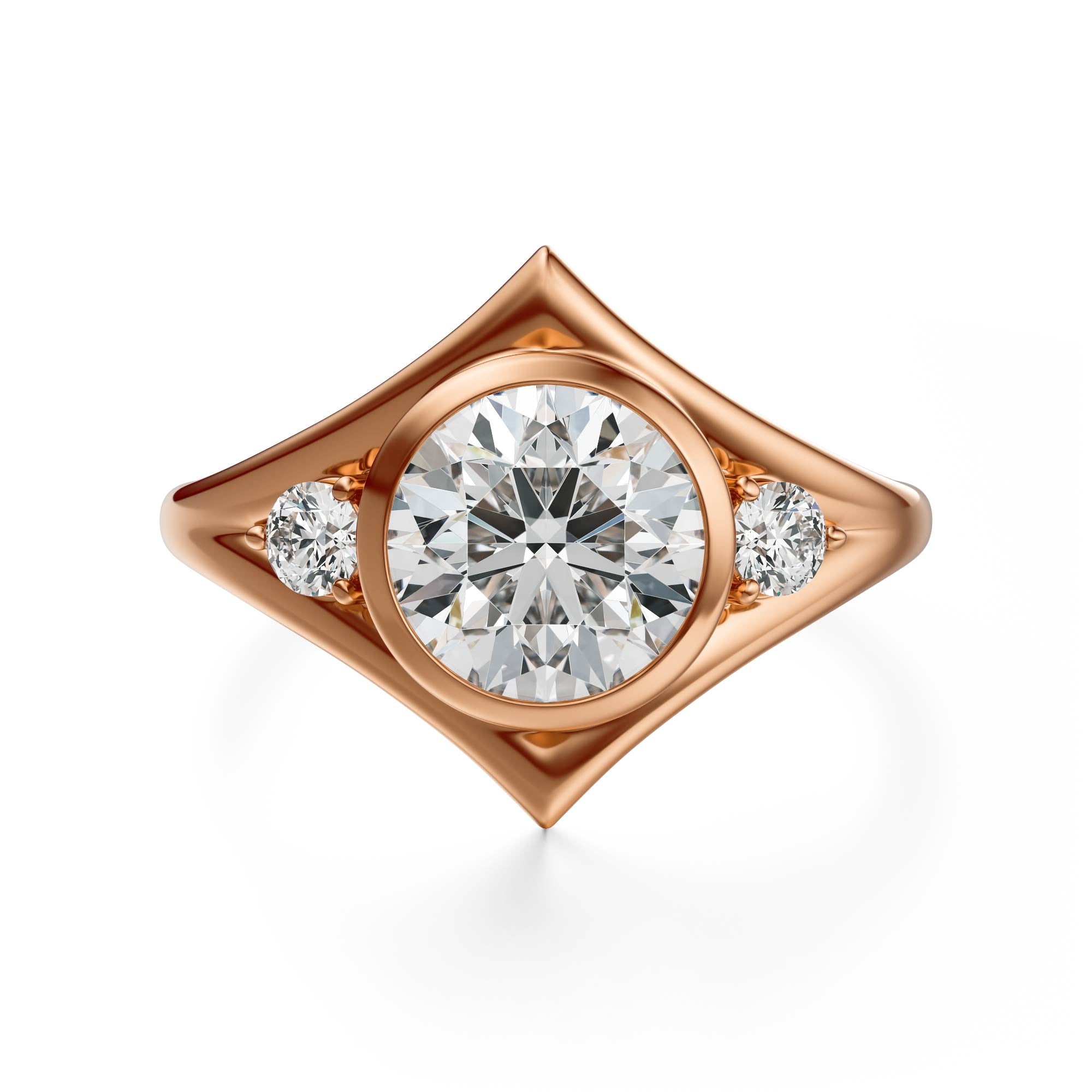 The Roxy Ring | Round - Lavender Creek Gems