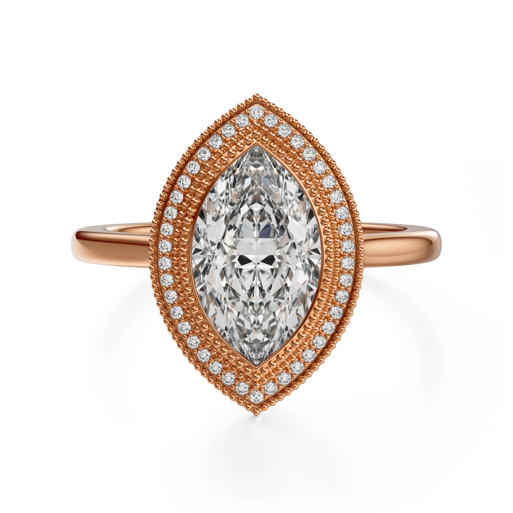 The Satine Ring | Marquise