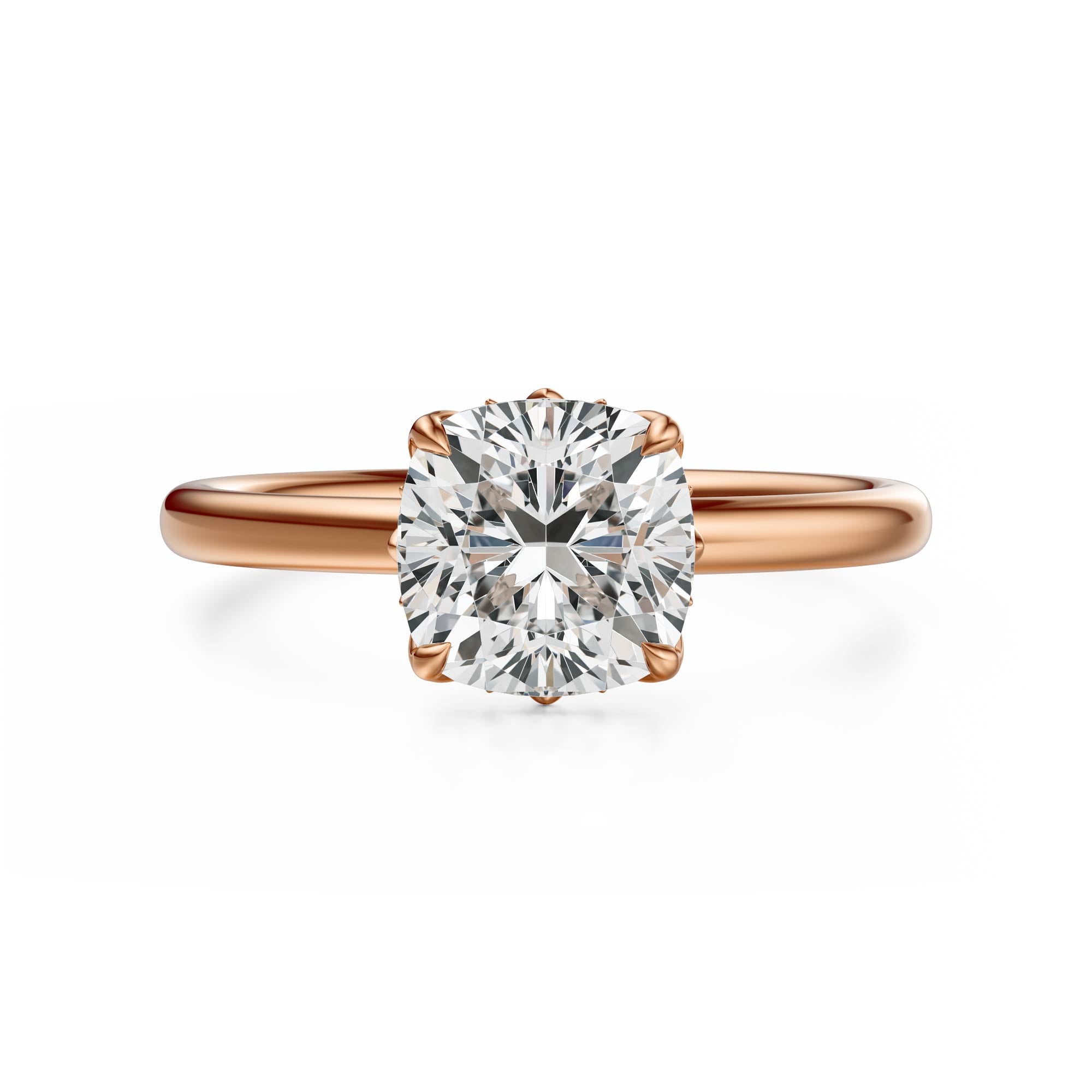 The Secret Garden Ring | Cushion | Setting Only