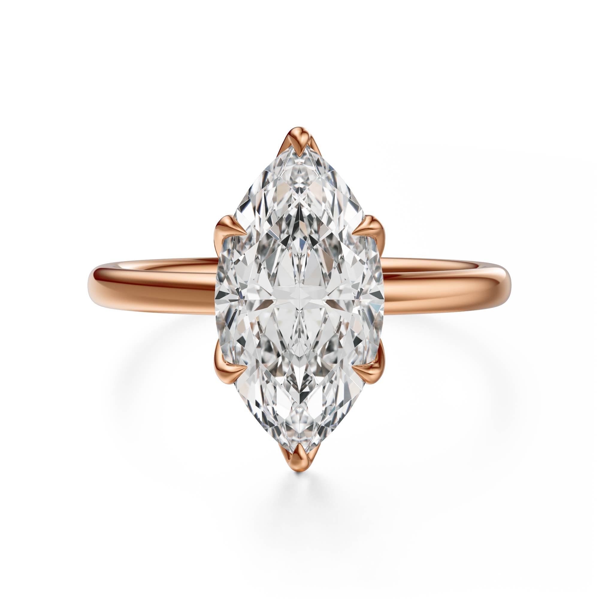 The Secret Garden Ring | Marquise | Setting Only