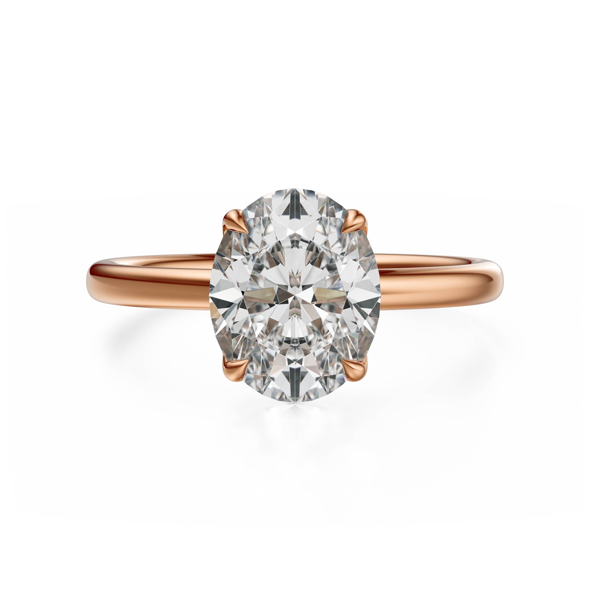 The Secret Garden Ring | Oval | Setting Only