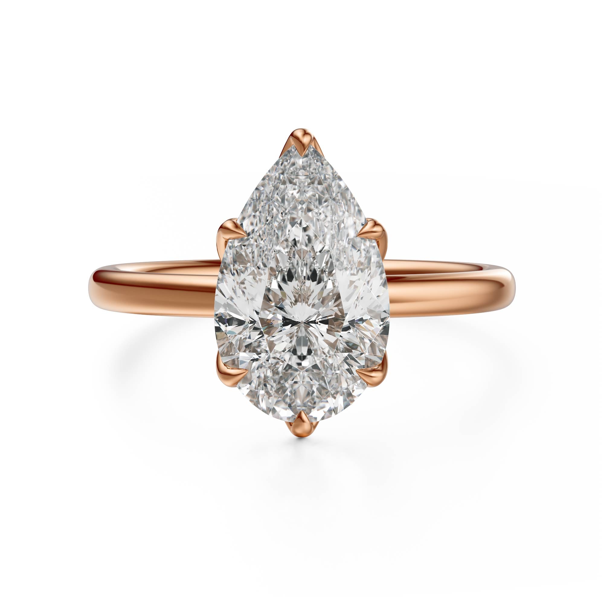 The Secret Garden Ring | Pear | Setting Only