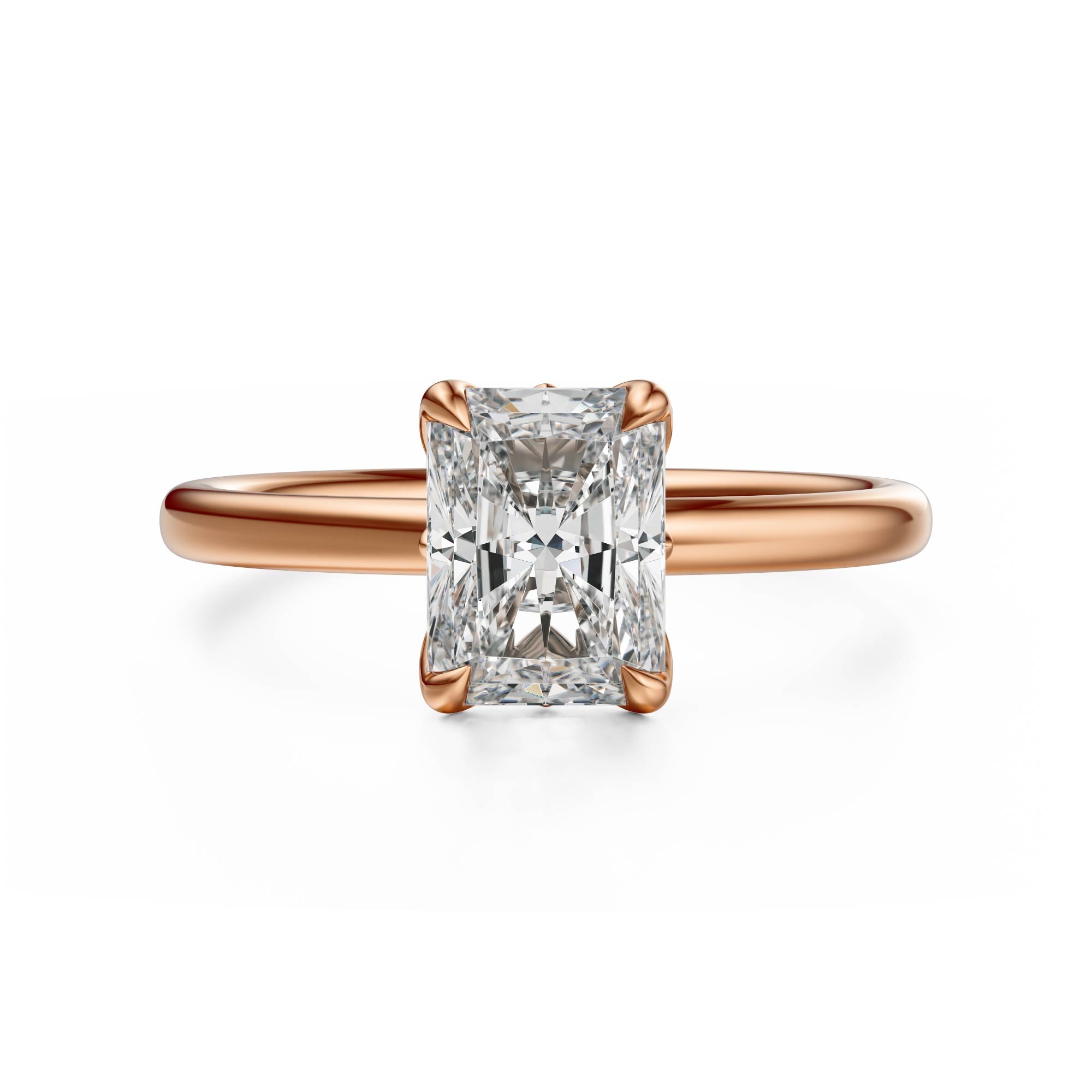 The Secret Garden Ring | Radiant | Setting Only