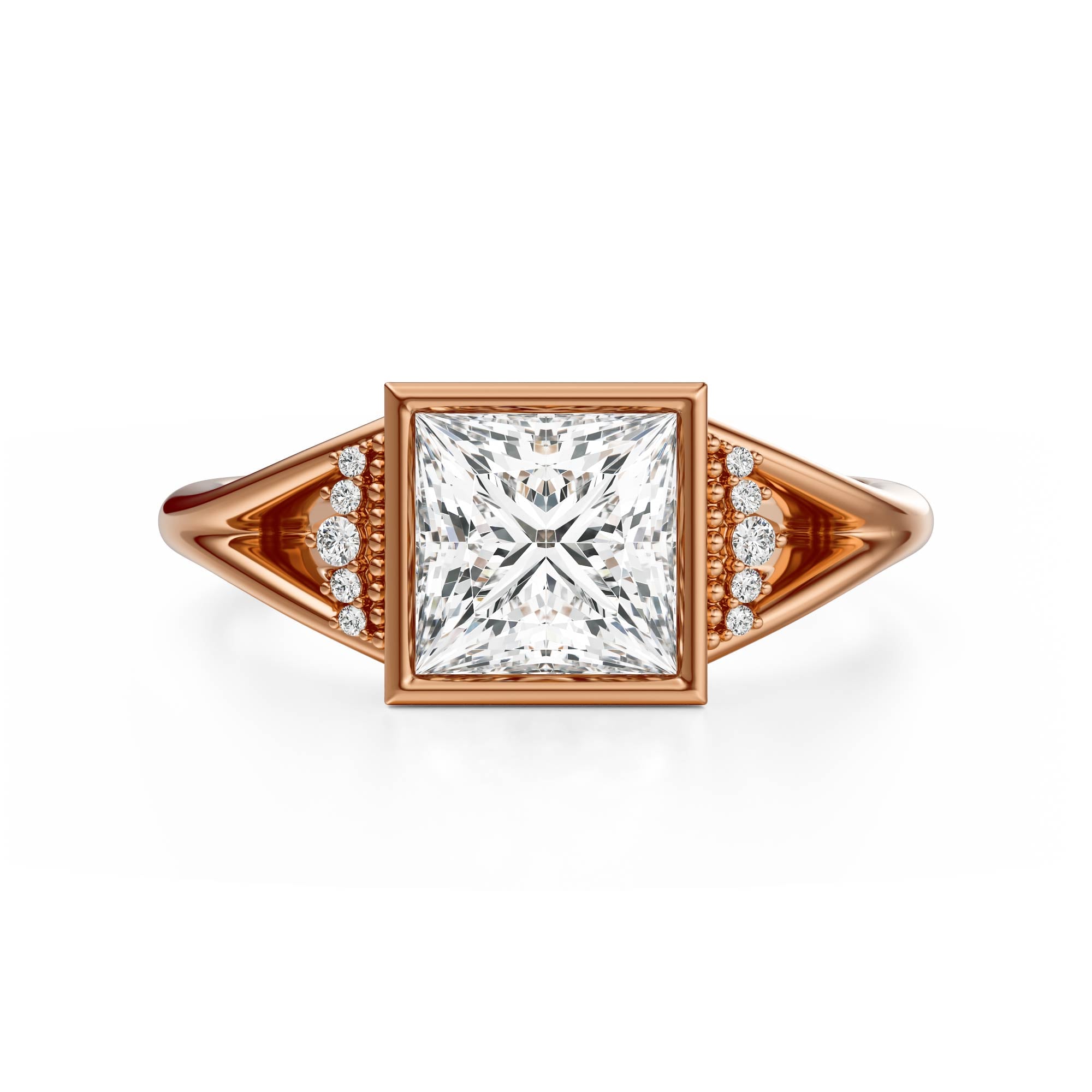 The Bezel Serendipity Ring | Princess