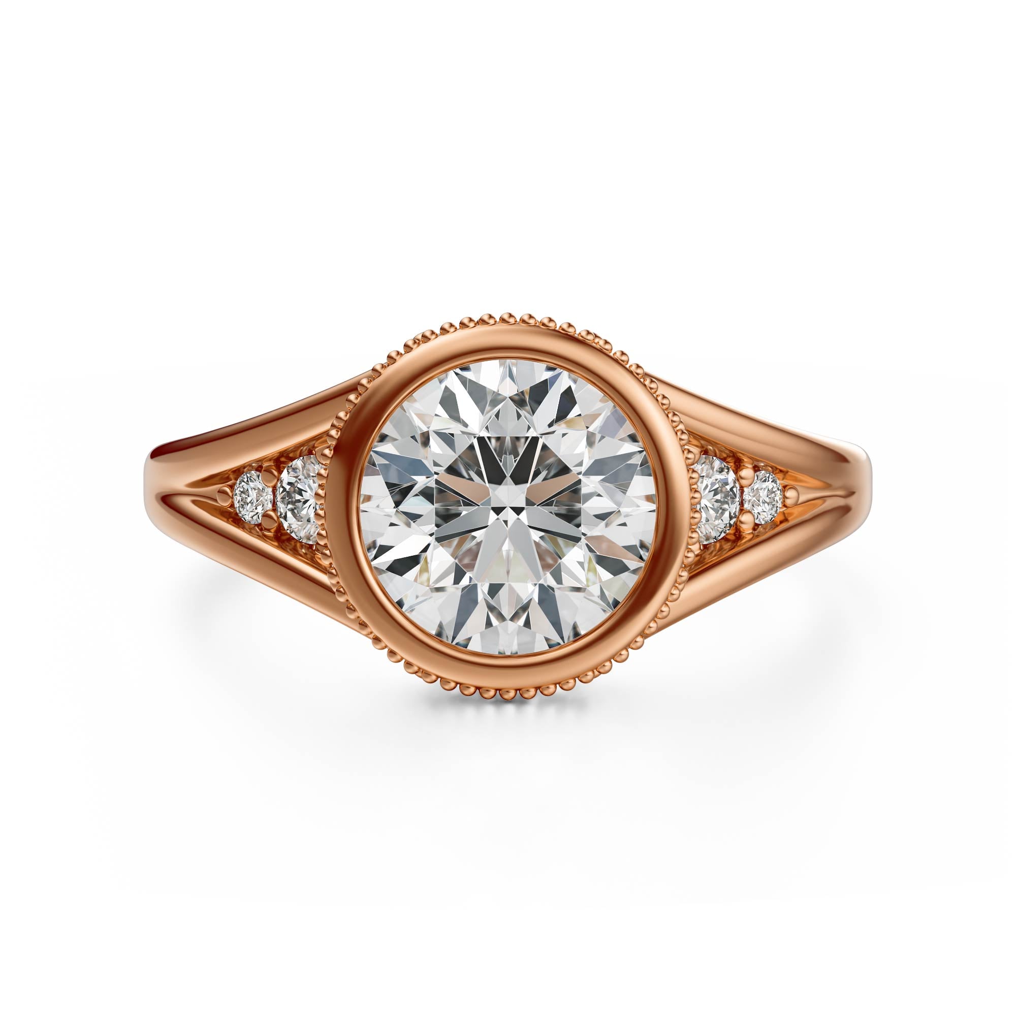 The Sitara Ring | Round - Lavender Creek Gems