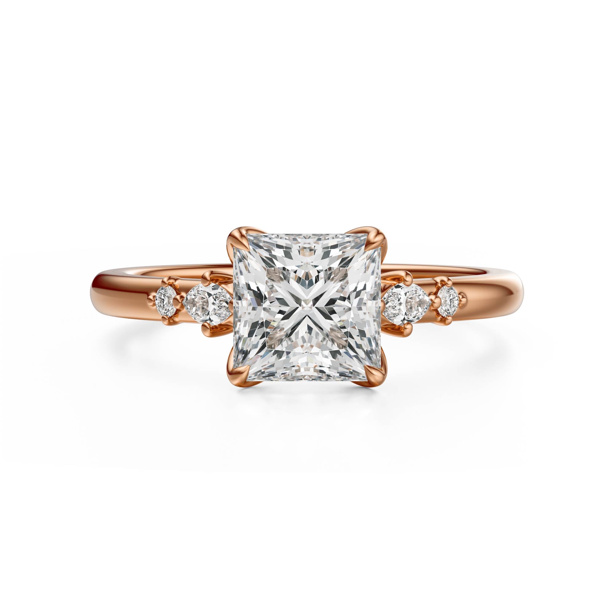 The Skye Ring | Princess | Setting Only - Lavender Creek Gems