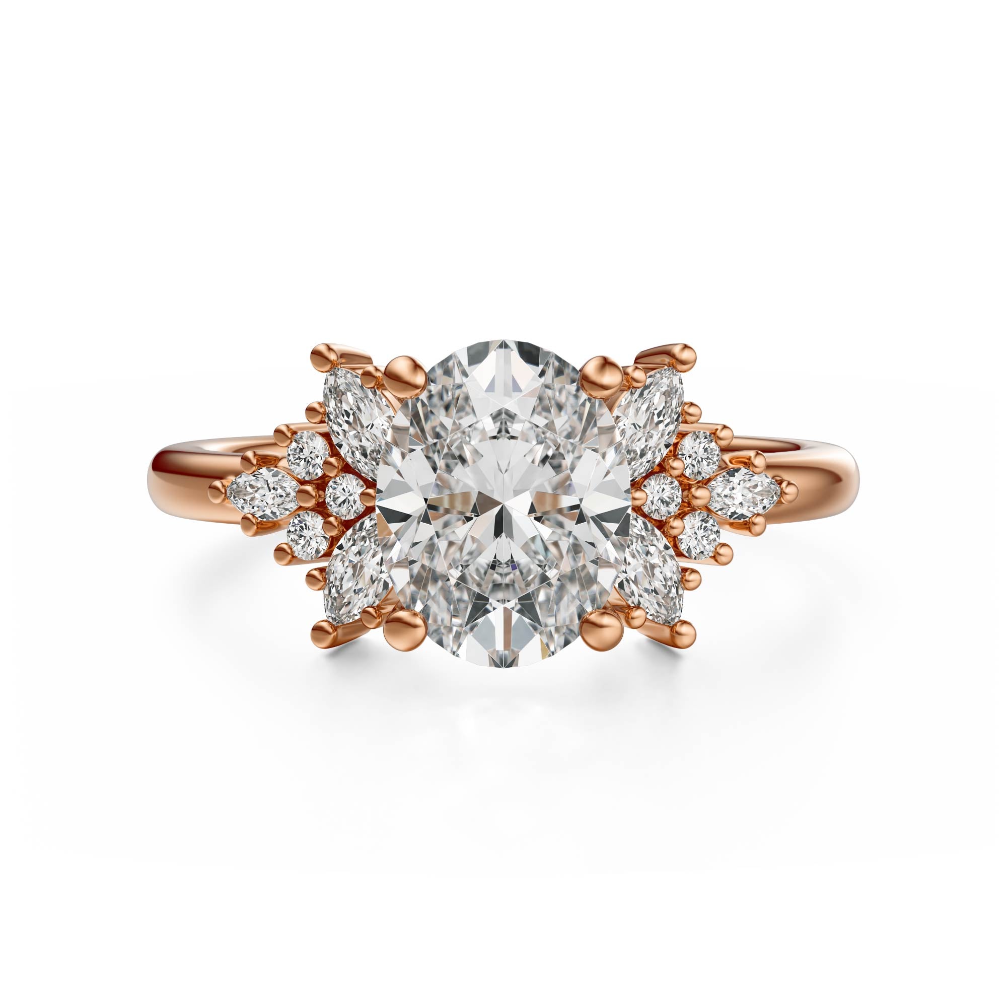 The Veraine Ring | Oval | Setting Only