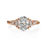 The Maeve Ring | Oval | Setting Only - Lavender Creek Gems